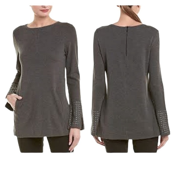 Nic + ZoeGray Sweater Top Sz XS